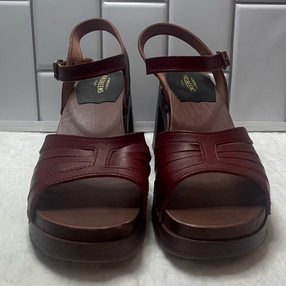 Hasbeen Leather Strap Sandals - Picture 1 of 5